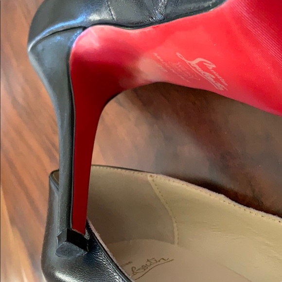 Black Christian Louboutin Heels - Picture 8 of 10